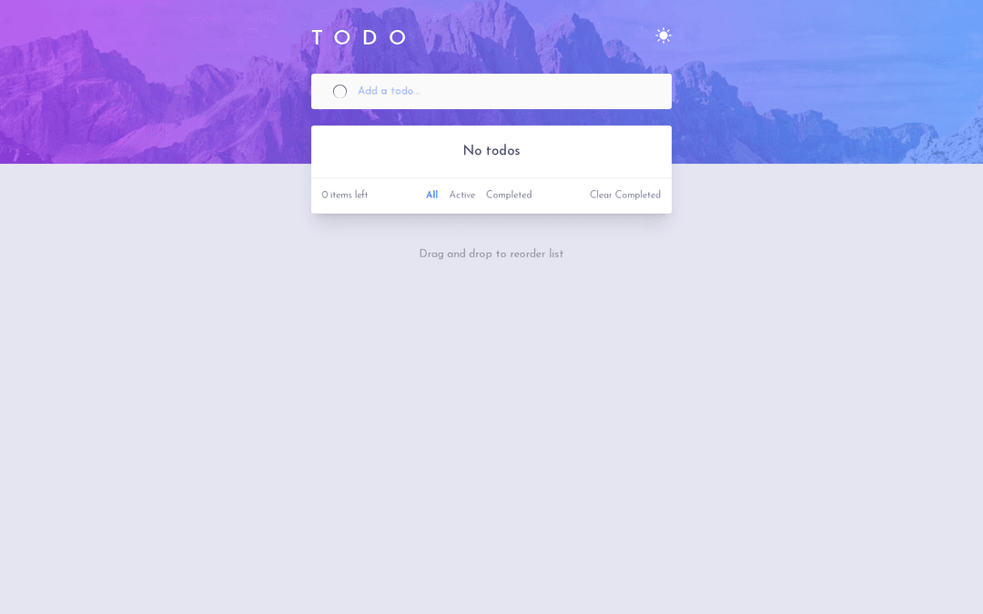 Todo Application